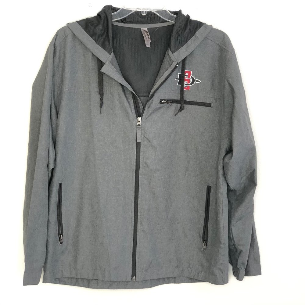 Ouray Sportwear Men's Zip Up Hooded Jacket CEK